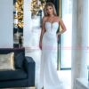 Suknia „PORTOFINO” MAXI BIAŁA