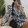 Marynarka ''WIGILIA'' ZEBRA LA MILLA - obrazek 6