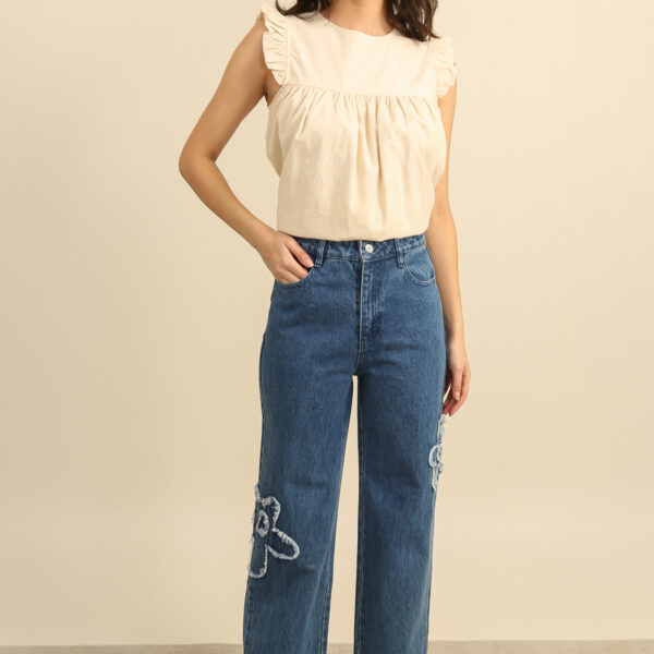 Spodnie jeans 5987