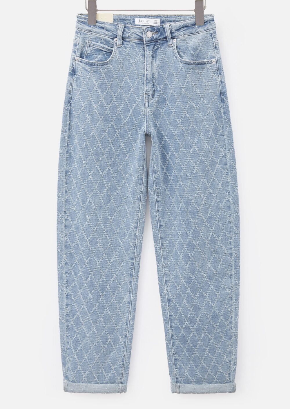 Spodnie jeans Mom Fit 3363 - obrazek 3