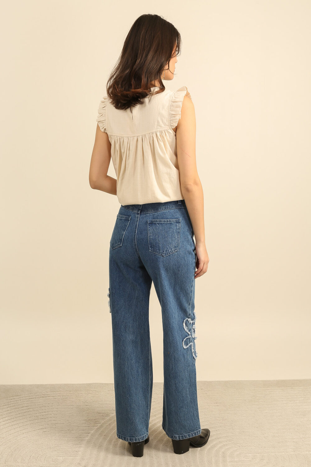 Spodnie jeans 5987 - obrazek 3