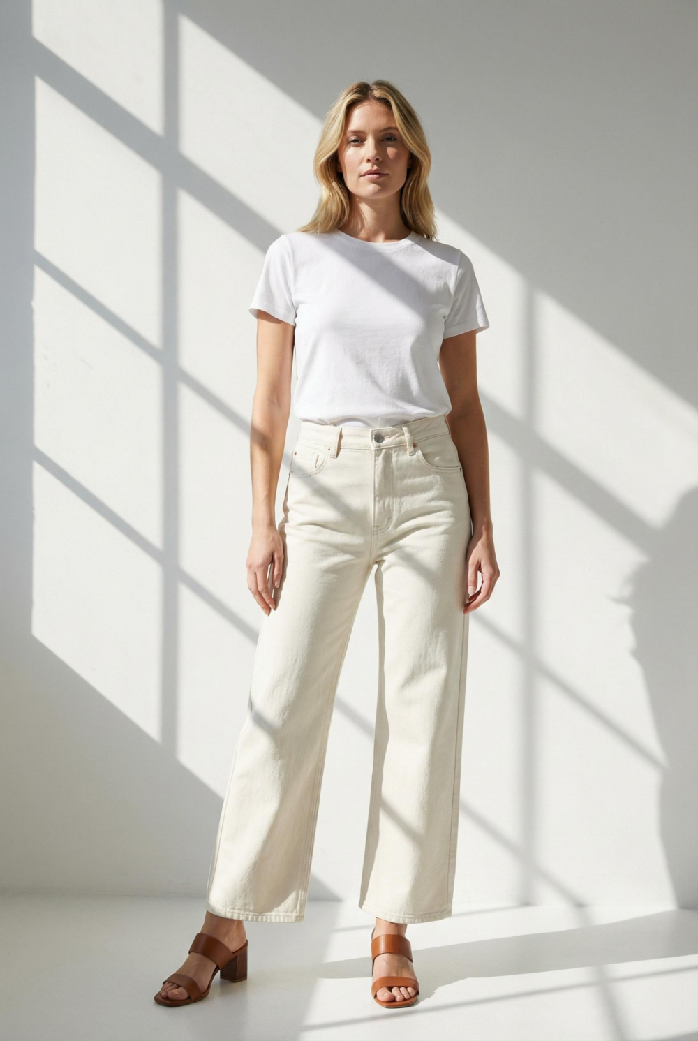 Spodnie jeans 9056