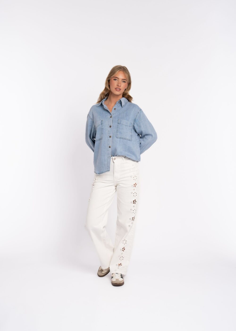 Spodnie jeans 9167 - obrazek 3