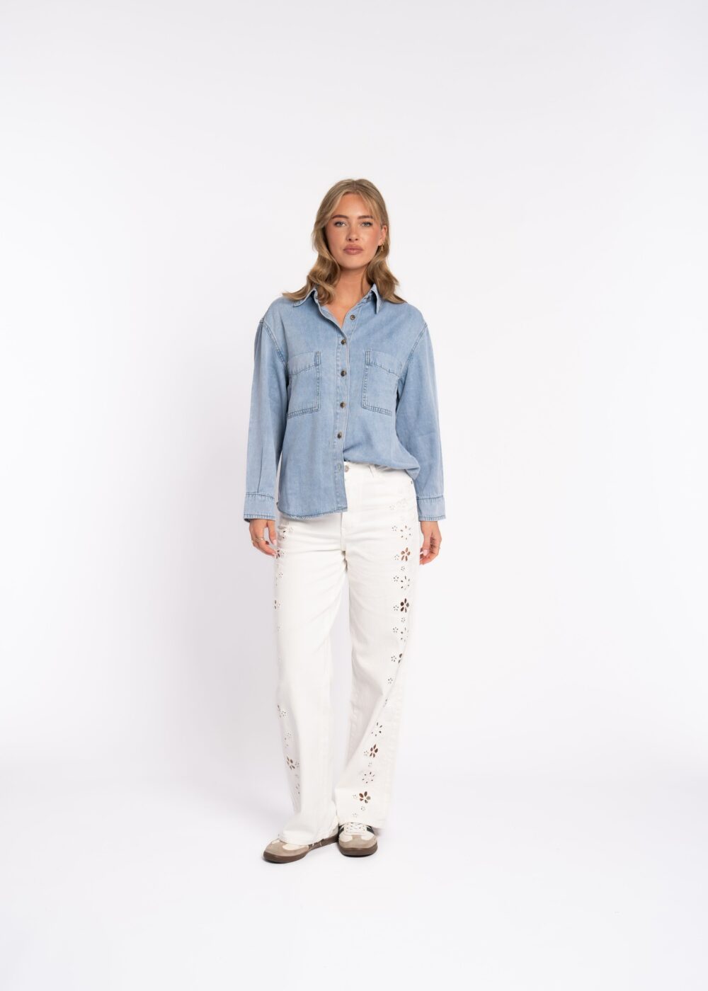 Spodnie jeans 9167 - obrazek 4