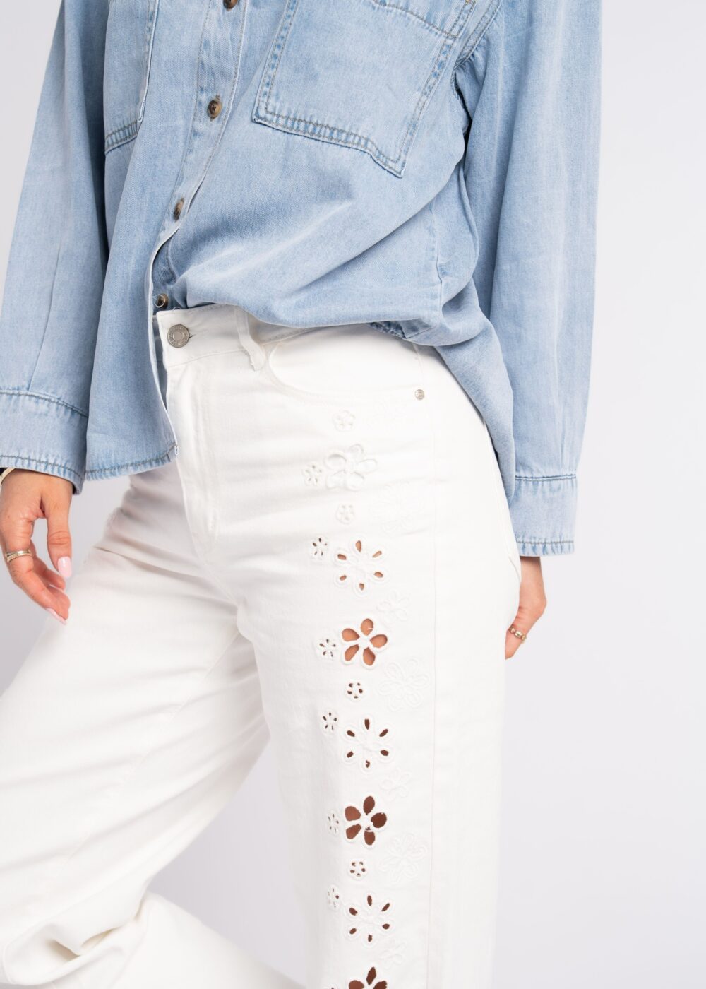 Spodnie jeans 9167 - obrazek 2